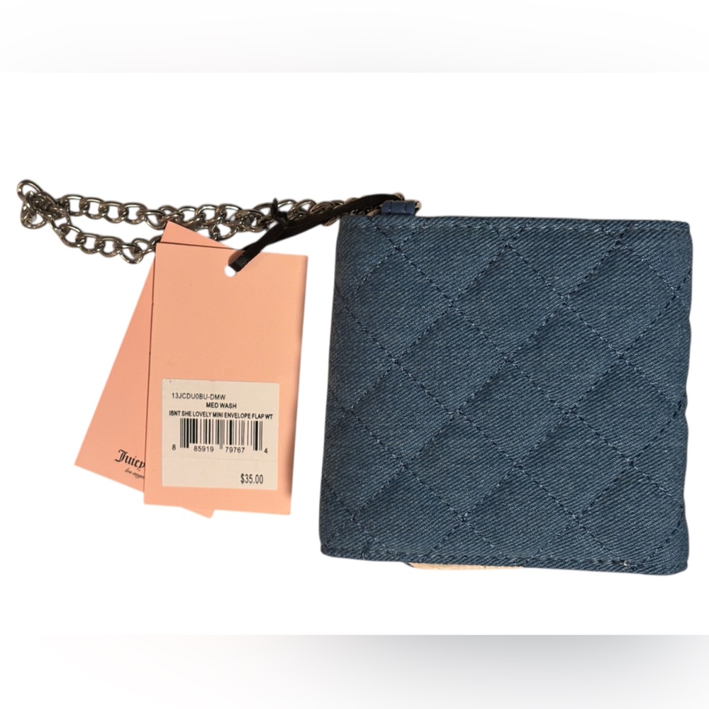 Denim chain Juicy wallet - Picture 2 of 6